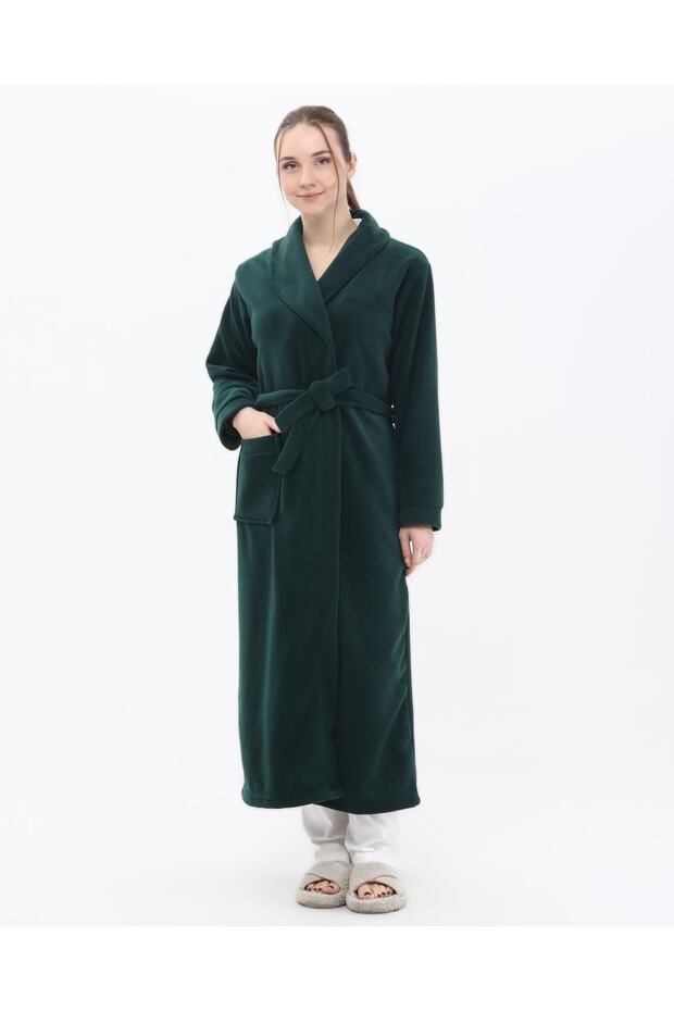 روب صوفي بياقة شال طويلة - 226