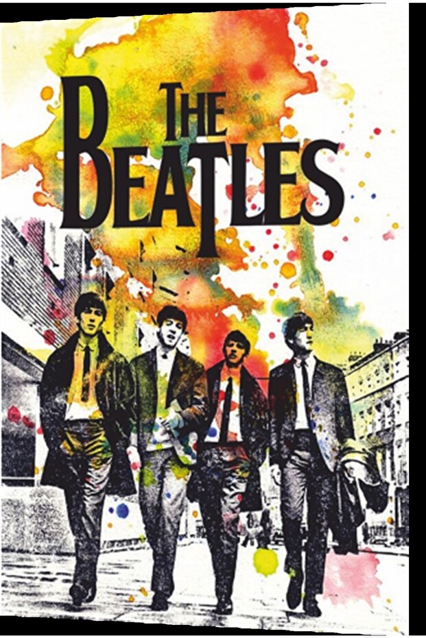 The Beatles John Lennon Retro Wooden Poster