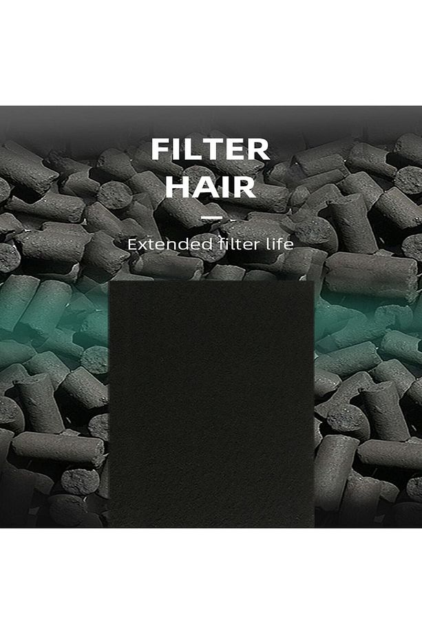 /2 Adet 10mm Hava Temizleyici/davlumbaz Filtre Üstüne Extra Koku Giderme Real Aktif Karbon Keçe - 4
