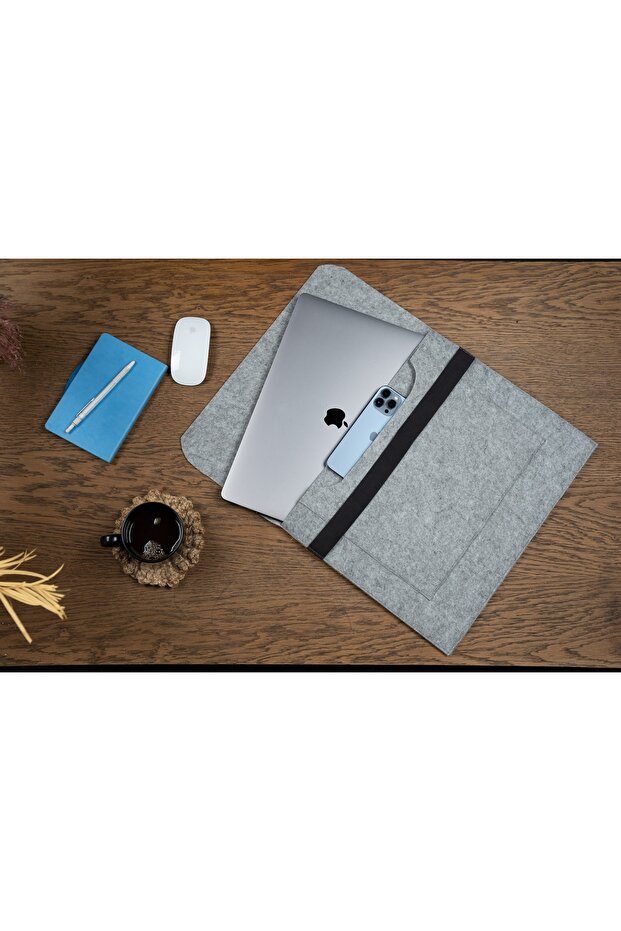 حافظة لاب توب من اللباد - 1