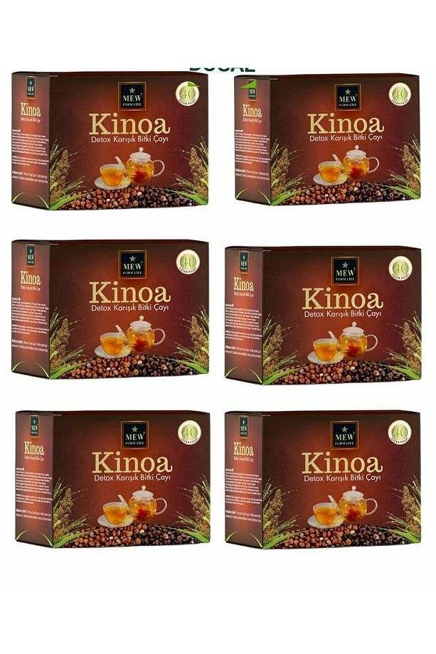 Mew Form Life Kinoa Detox 40'lı Süzen Poşet 6 Paket - 1
