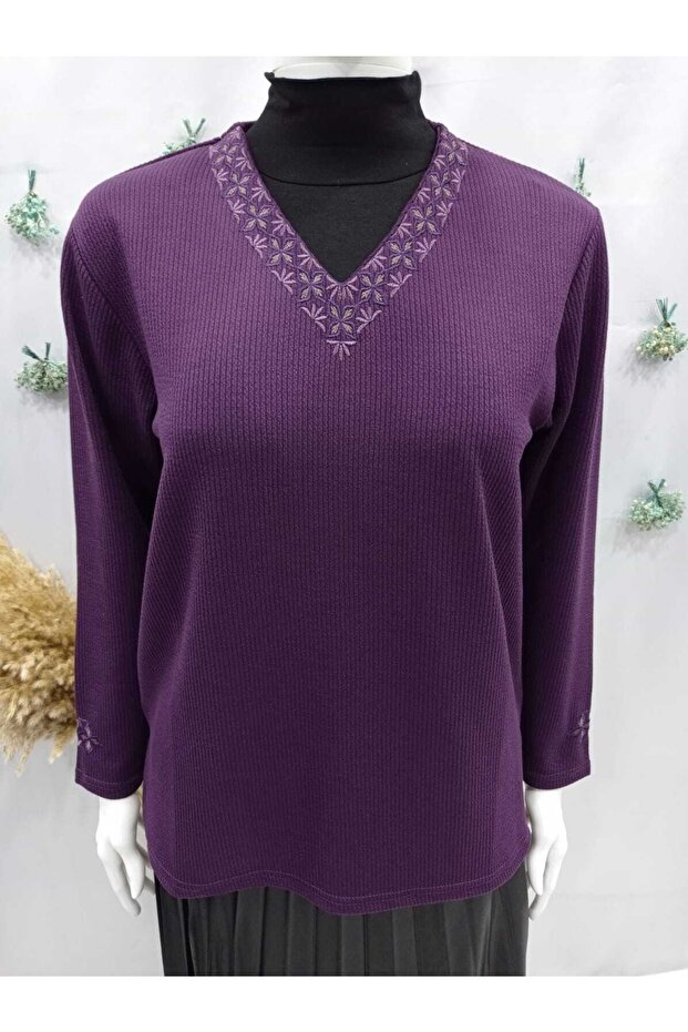 Kaliteli Fitilli Anne Bluz - 4