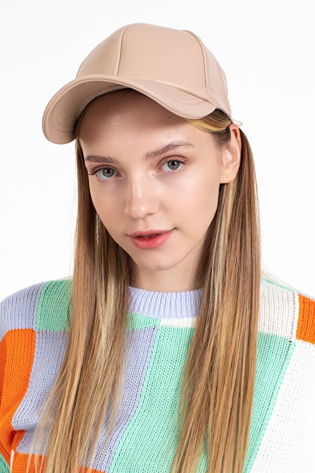 قبعة جلدية - موديل قبعة - 1