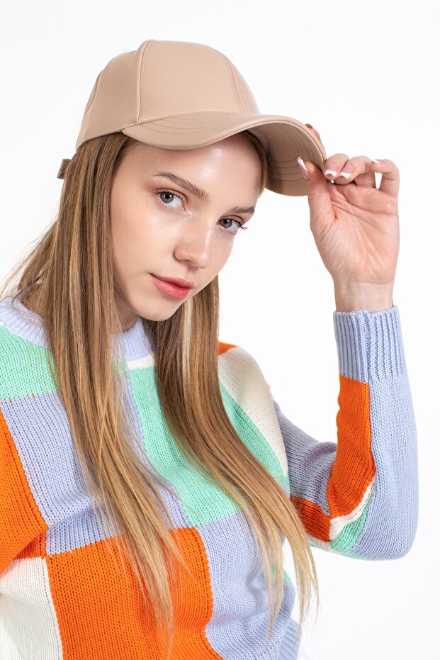 قبعة جلدية - موديل قبعة - 6