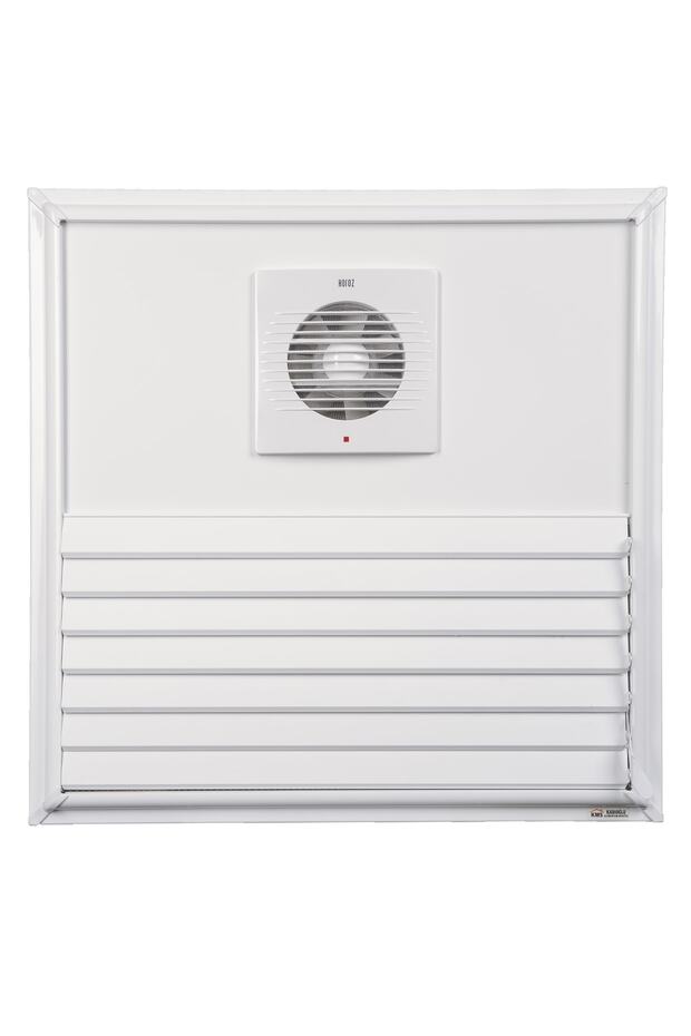 30X35 Aluminum Surface Bonding Grille with Aspirator (Ventilation - Fan)