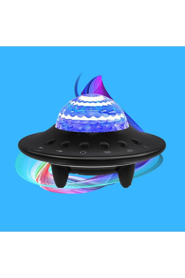 Starry Galaxy Projektör Hoparlör Bluetooth Ufo Gece Lambası - 1