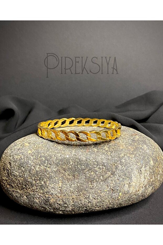 Steel Twisted Handcuffs Bracelet