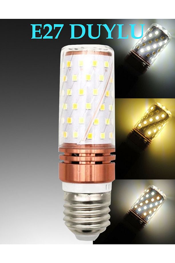 E-27 Duylu 3 Fonksiyonlu Mısır Led Ampul - 1