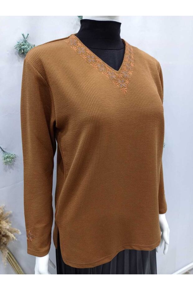 Kaliteli Fitilli Anne Bluz - 5