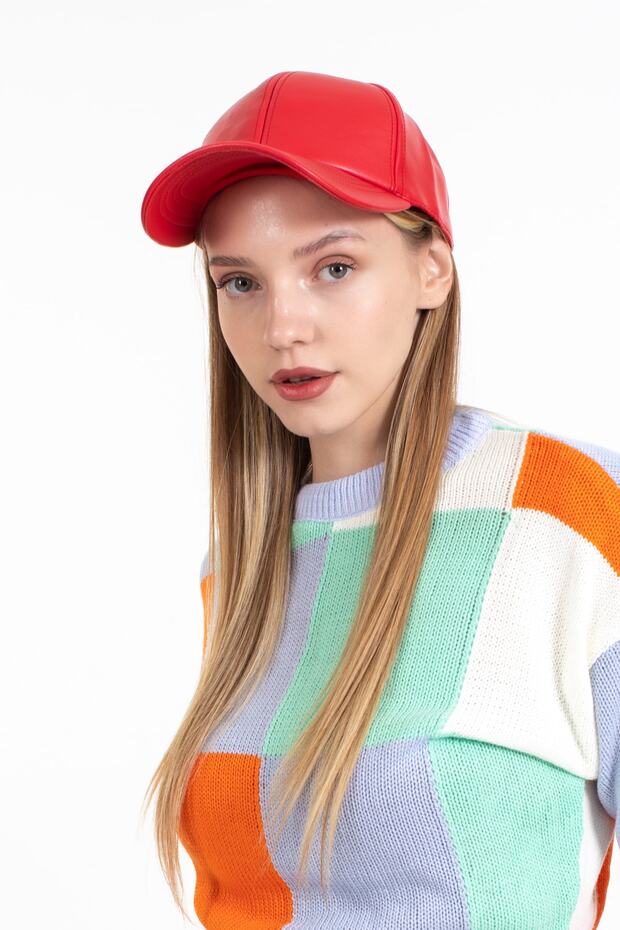 قبعة جلدية - موديل قبعة - 2