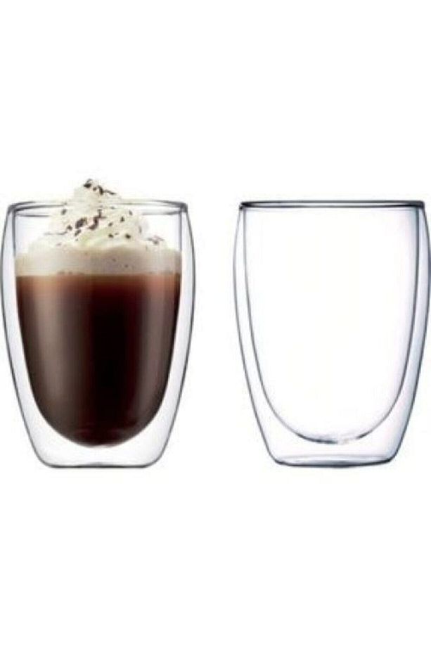 Yenitasarım Çift Cidarlı Bardak 330 ml 2 Adet - 4
