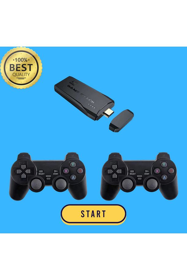 Ps1 Retro Game Stick 10000 Çift Kol Oyun Konsolu - 1