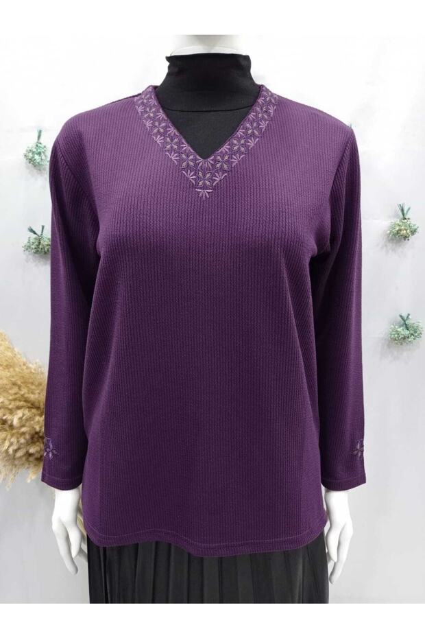 Kaliteli Fitilli Anne Bluz - 1