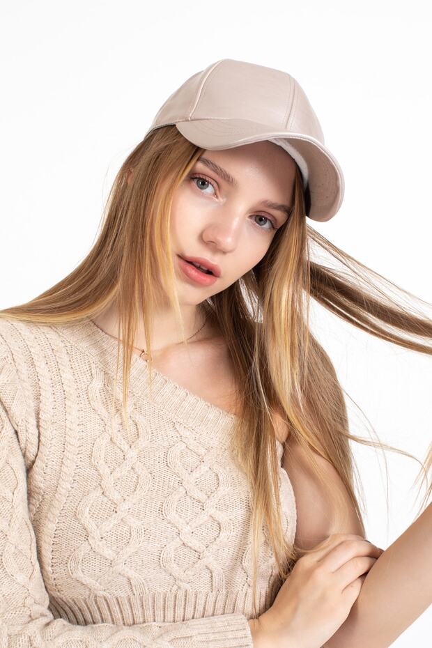 Leather Hat - Cap Model - 6