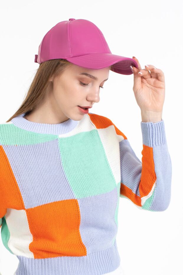 قبعة جلدية - موديل قبعة - 3