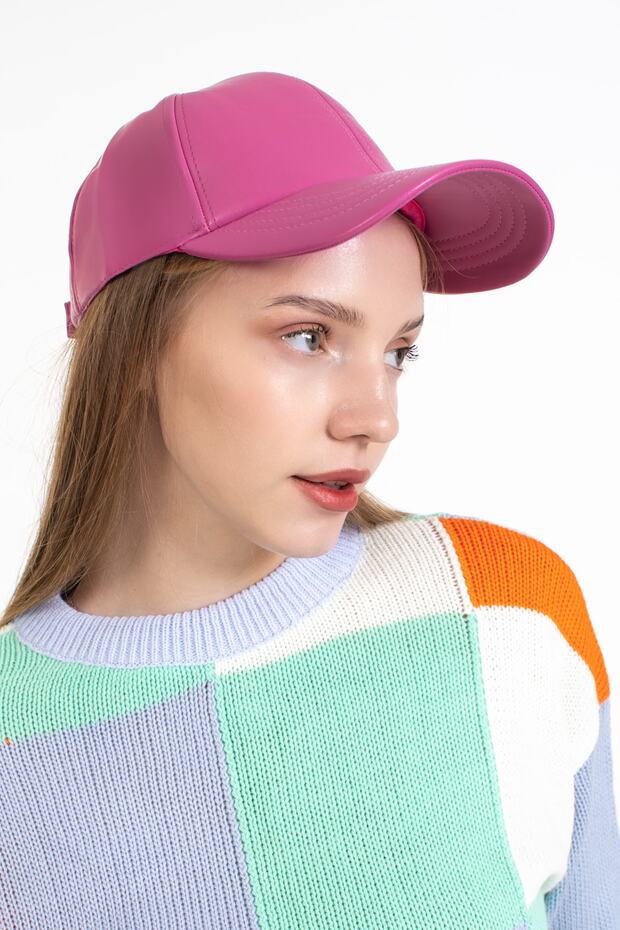 قبعة جلدية - موديل قبعة - 6