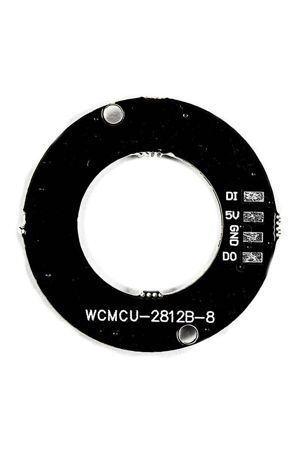 8 Bit Neopixel Halka Ring Ws2812b 5050 Rgb Led Modül 5050 Adreslenebilir Lamba Kart Full Color Ekran - 3
