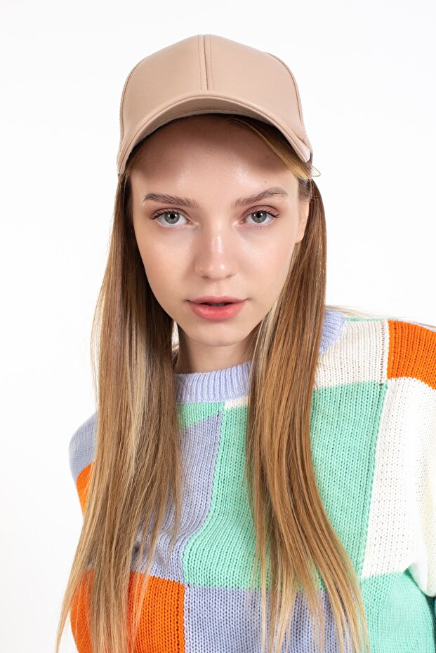 قبعة جلدية - موديل قبعة - 5