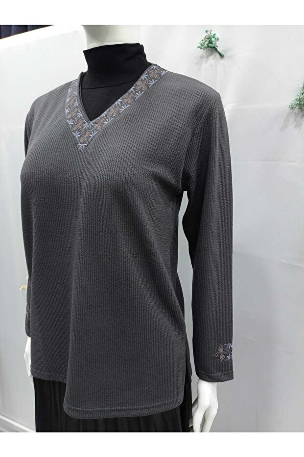 Kaliteli Fitilli Anne Bluz - 5