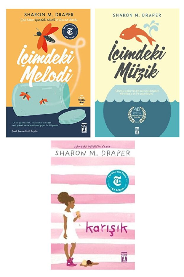 Içimdeki Müzik + Içimdeki Melodi + Karışık 3 Kitap Set