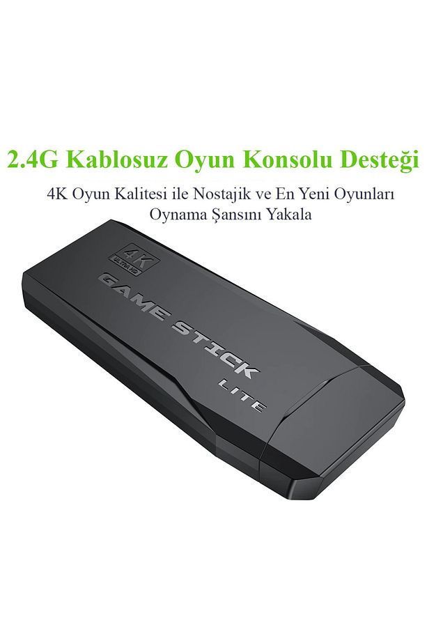 Ps1 Retro Game Stick 10000 Çift Kol Oyun Konsolu - 7