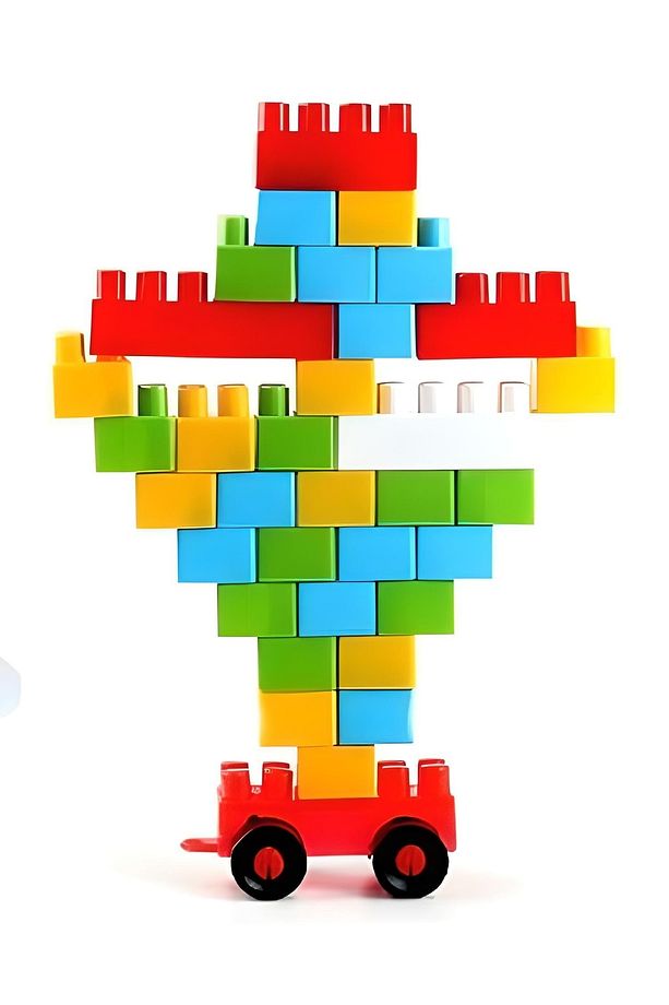 Lego Double Boy 70 Parça Box Kutulu Yapı Seti 3 Yaş Ve Üzeri Lego Oyuncak Seti - 4
