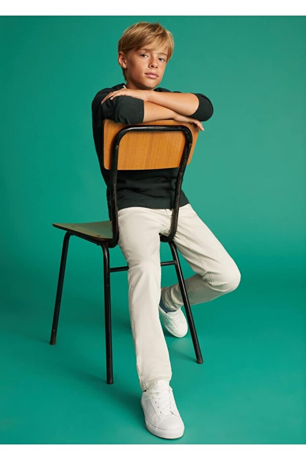 Beige Pants for Kids - 1