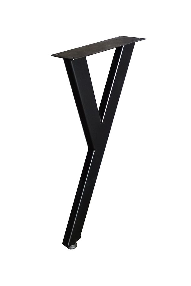 Metal Sehpa Ayağı Masif Ahşap Kütük Orta Sehpa Ayakları 4 Lü Y Model - 7