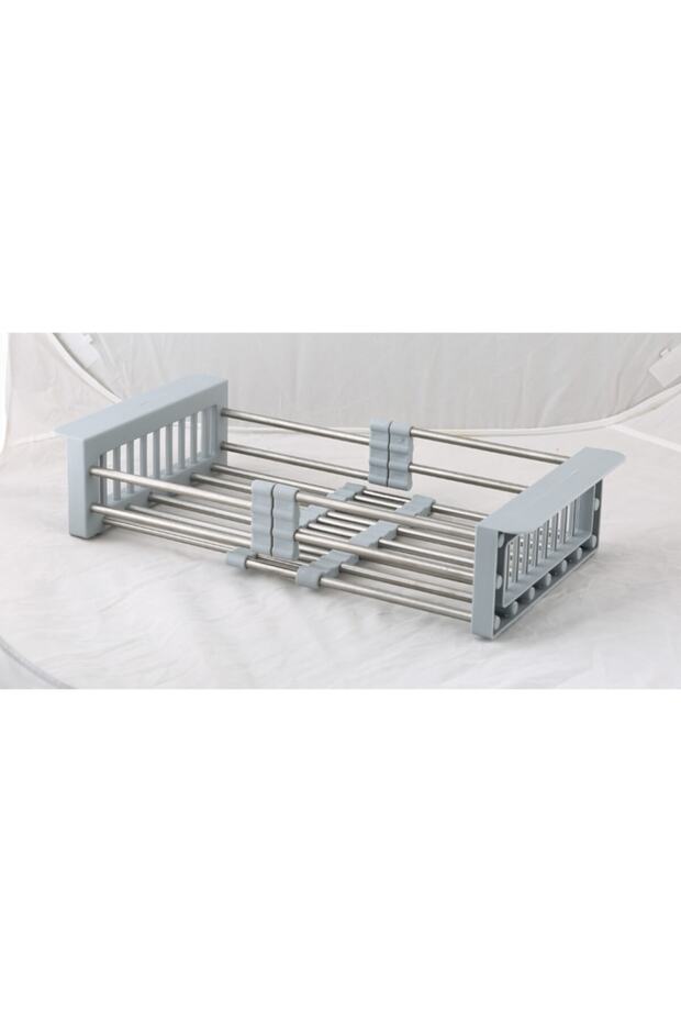 رف غسيل وتجفيف قابل للتعديل للمطبخ - 4