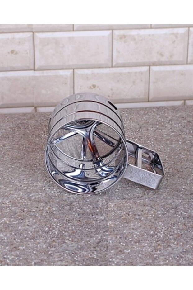 Flour Sieve Practical Stainless - 250 Gr - 1