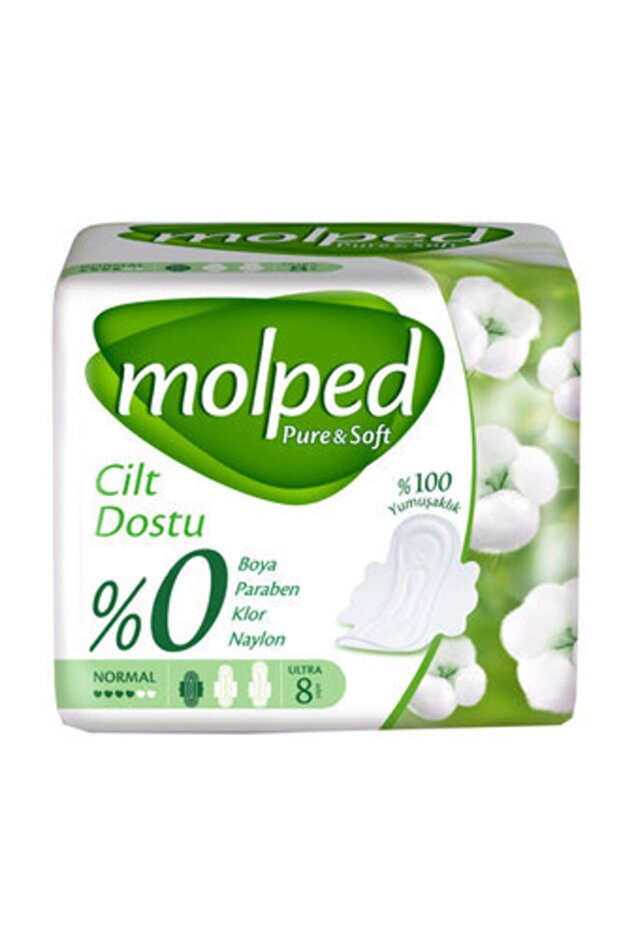 Pure&soft Normal Ped 8 Adet