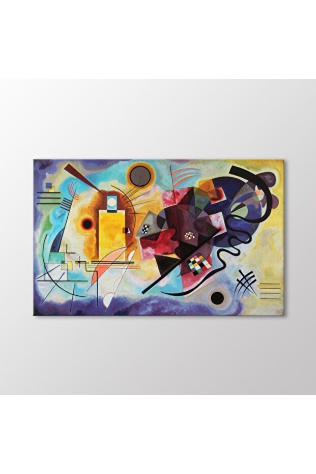 Jaune Rouge Bleu Tablo - 1