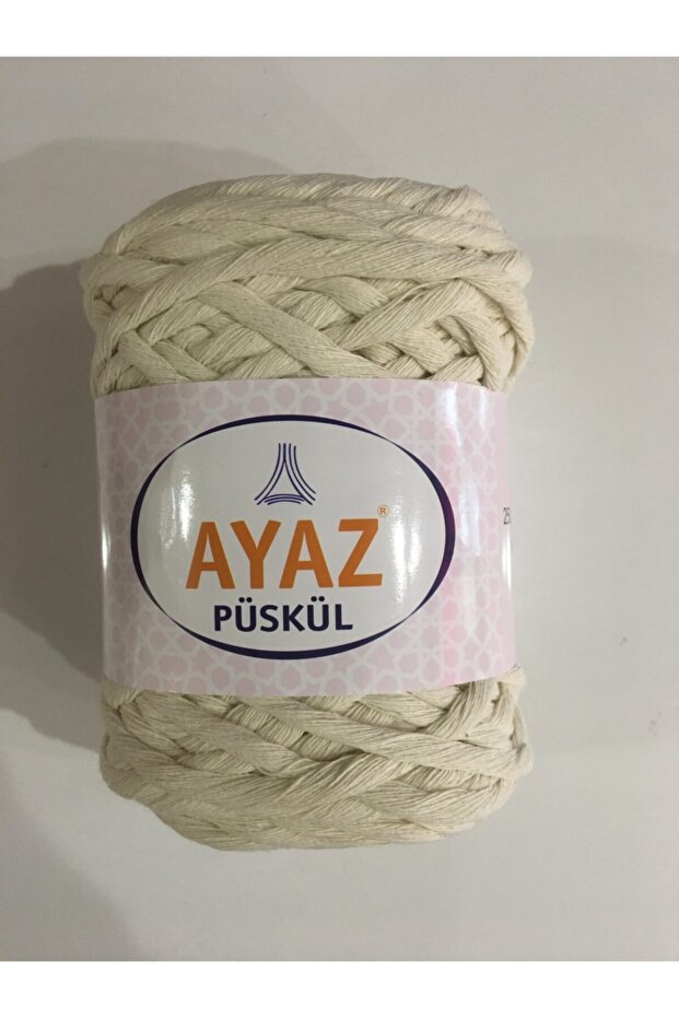 خيط مكرامية بشرابة 1300 كريمي - 1