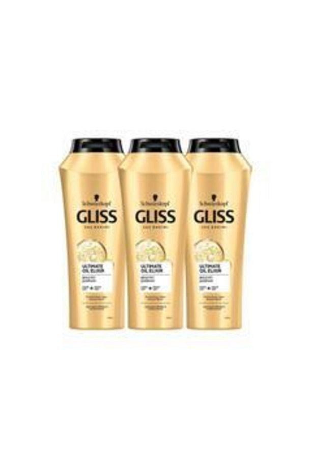 500 ml Ultimate Oil Elixir Şampuan 3 Lü Set - 1