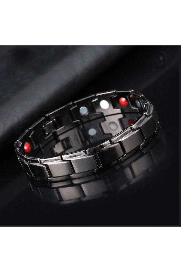 Titanium Magnetic Therapy Health Care Bracelet Arthritis Carpal Pain Relief