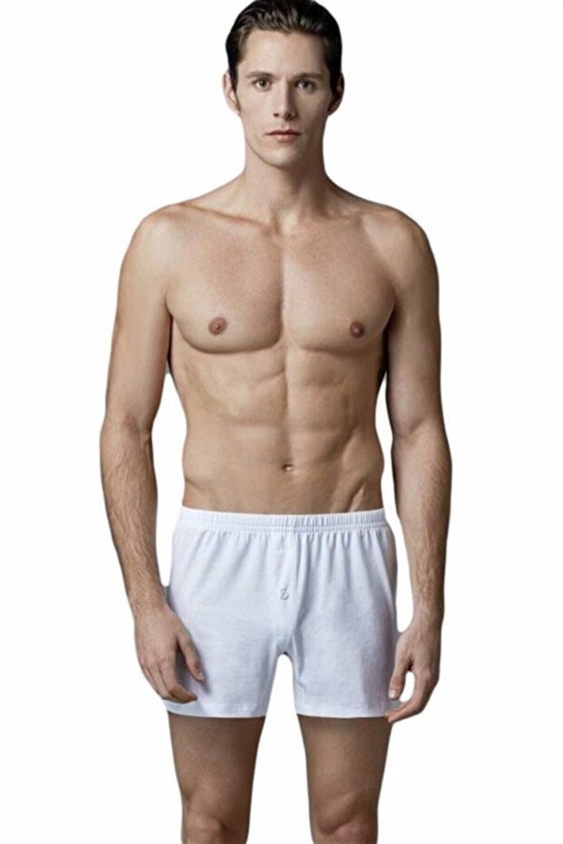 11523 بوكسر رجالي قطن بأزرار 2 قطعة (S-4xl)