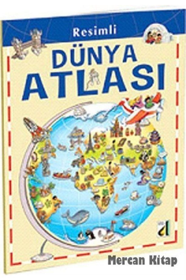 Resimli Dünya Atlası & 3. 4. Sınıflar Için - 1