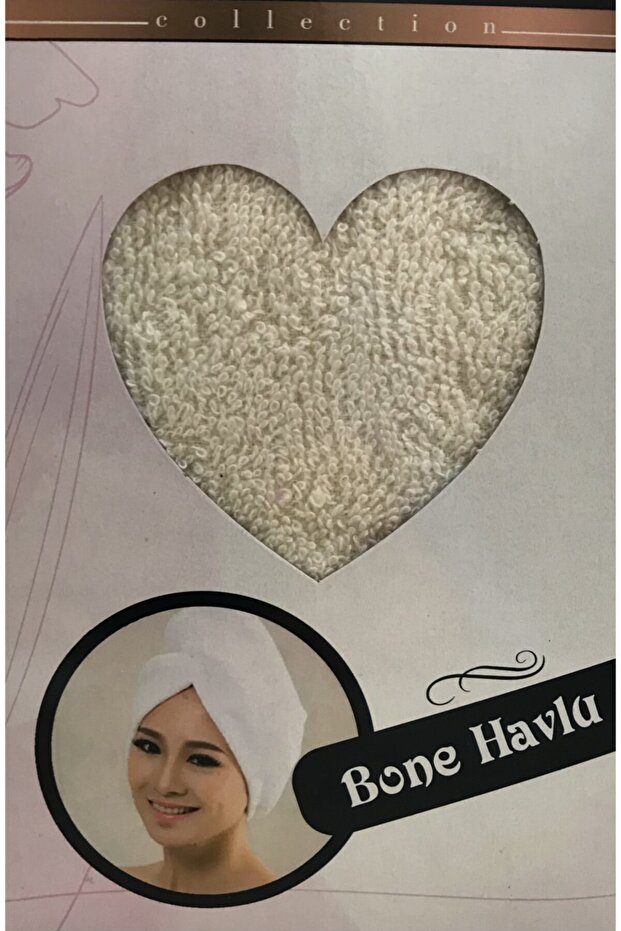 Bone Havlu.düğmeli Havlu Bone - 1