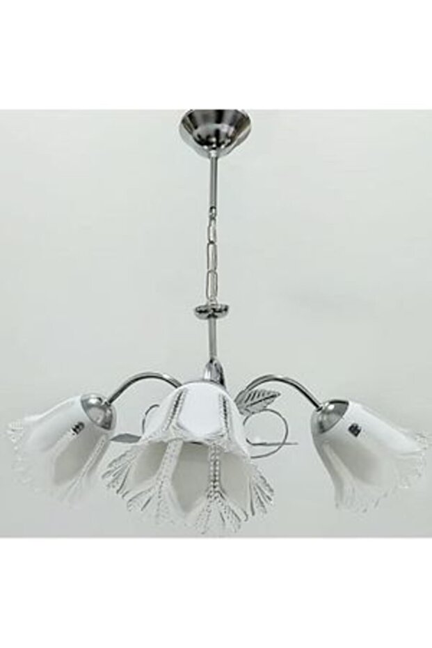 Salon Oturma Odası Sarkıt 3'lü Avize - 1