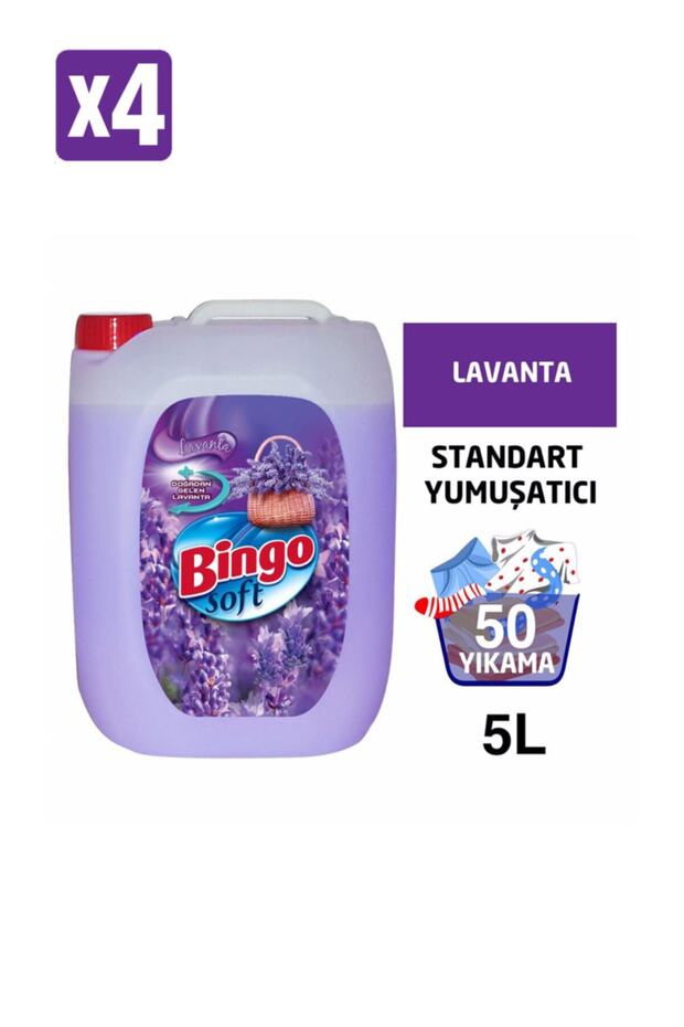 Soft 5lt Lavanta 4 Adet - 1