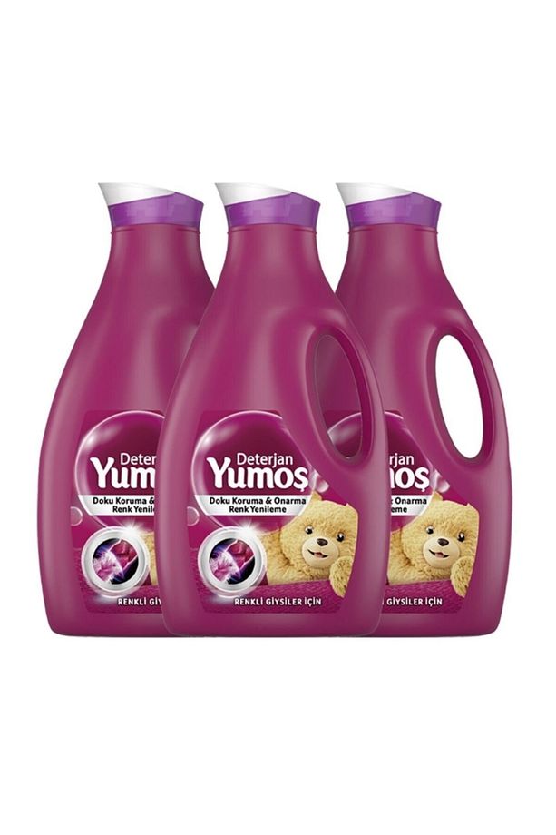 Sıvı Deterjan Renkliler Için 2520 ml X 3 Adet 126 Yıkama - 2