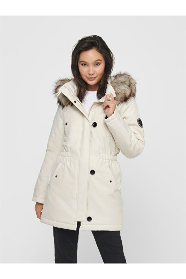 Onliris Fur Kadın Mont 15213755 - 3