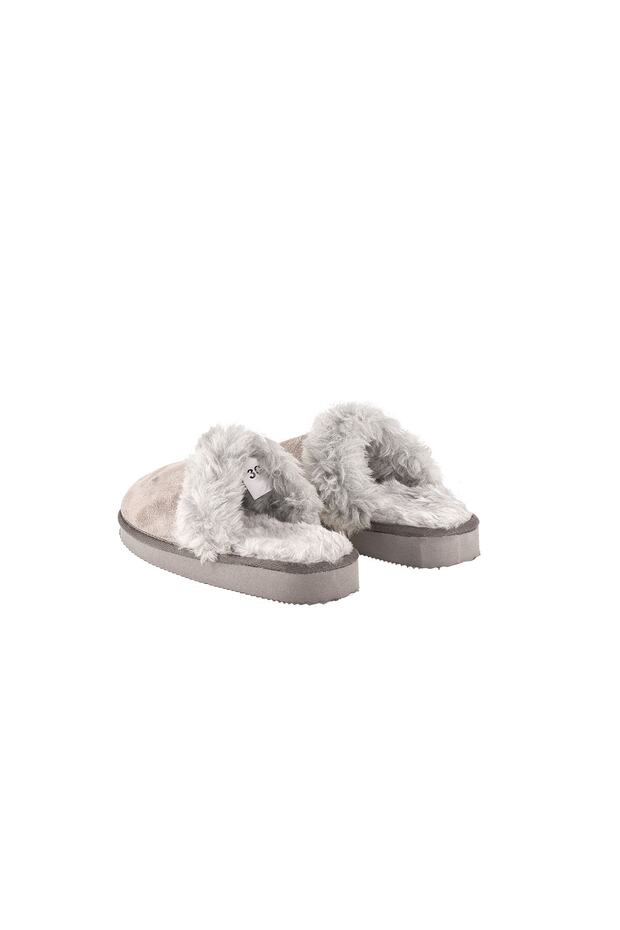 Gri Çocuk Terlik - 6