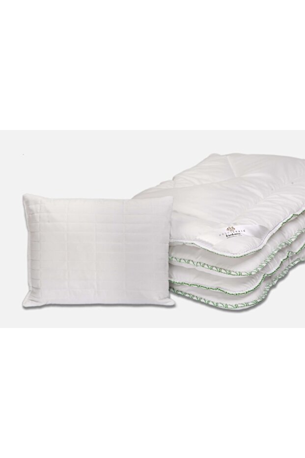 Bamboo Fiber Baby Pillow Quilt Sleeping Set