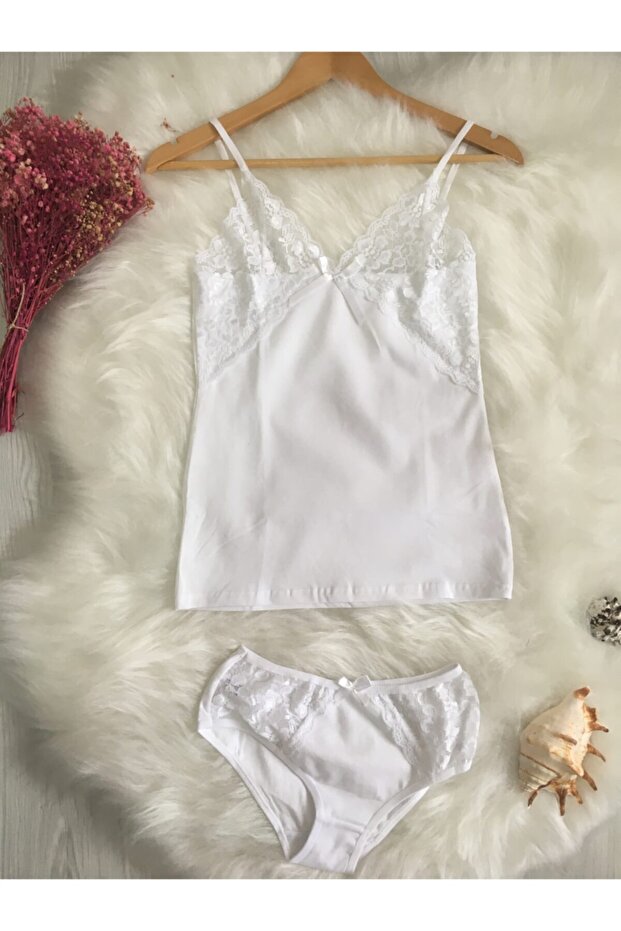 Lilitime 523 Lace Women's Panties Undershirt Set
