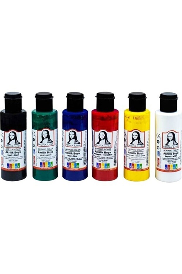 Mona Lisa Akrilik Boya Seti 70ml X 15'li - 4