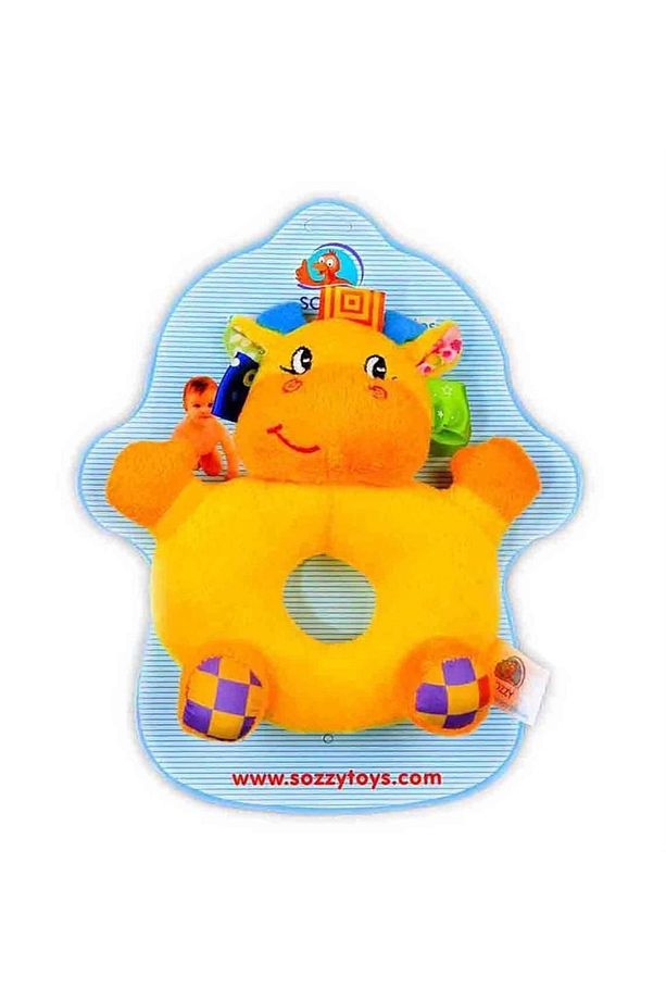 Çıngıraklı Zürafam Bebek Oyuncak Szy104 - 1