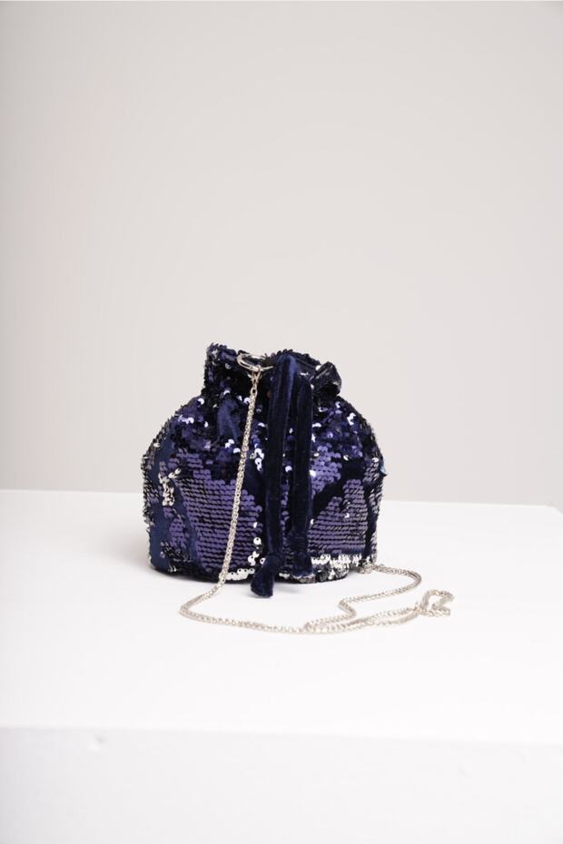 Kadın Pullu Top Çanta - 2