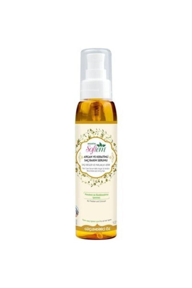 Softem Argan and Keratin Hair Care Serum 125 ml.