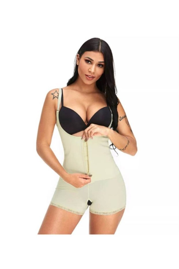 Dr.Fitto Lifting and Firming Zippered Body Corset with Agraph